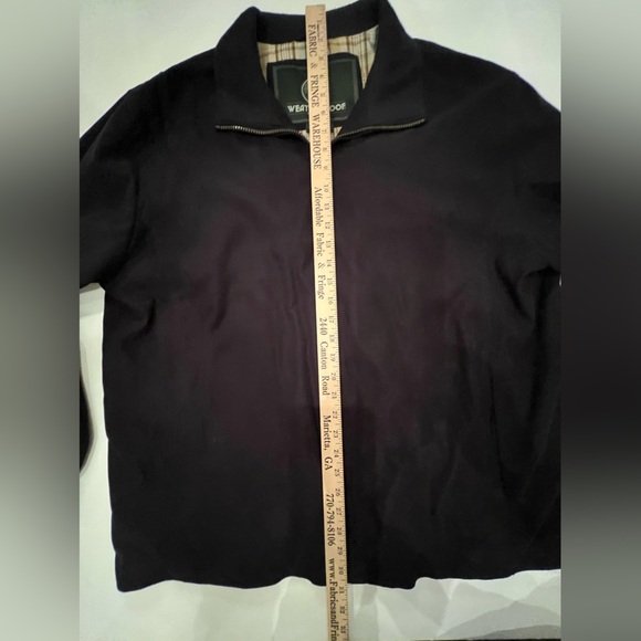 WEATHERPROOF GARMENT COMPANY MENS MICROFIBER CLASSIC JACKET. SIZE XL. BLACK - Picture 5 of 9